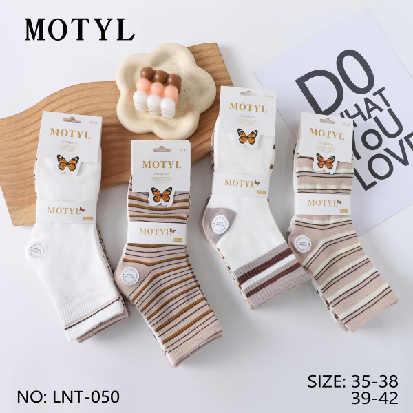Skarpety damskie Roz 35-42, Mix kolor Paczka 40 szt